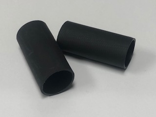 (image for) 3:1 Heavy-Wall 1.10" Black 3:1 2" L - 2PC