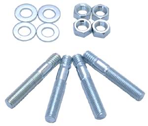 (image for) S2047 2" Carb Stud Kit - 5/16" Course & Fine Threads (4)