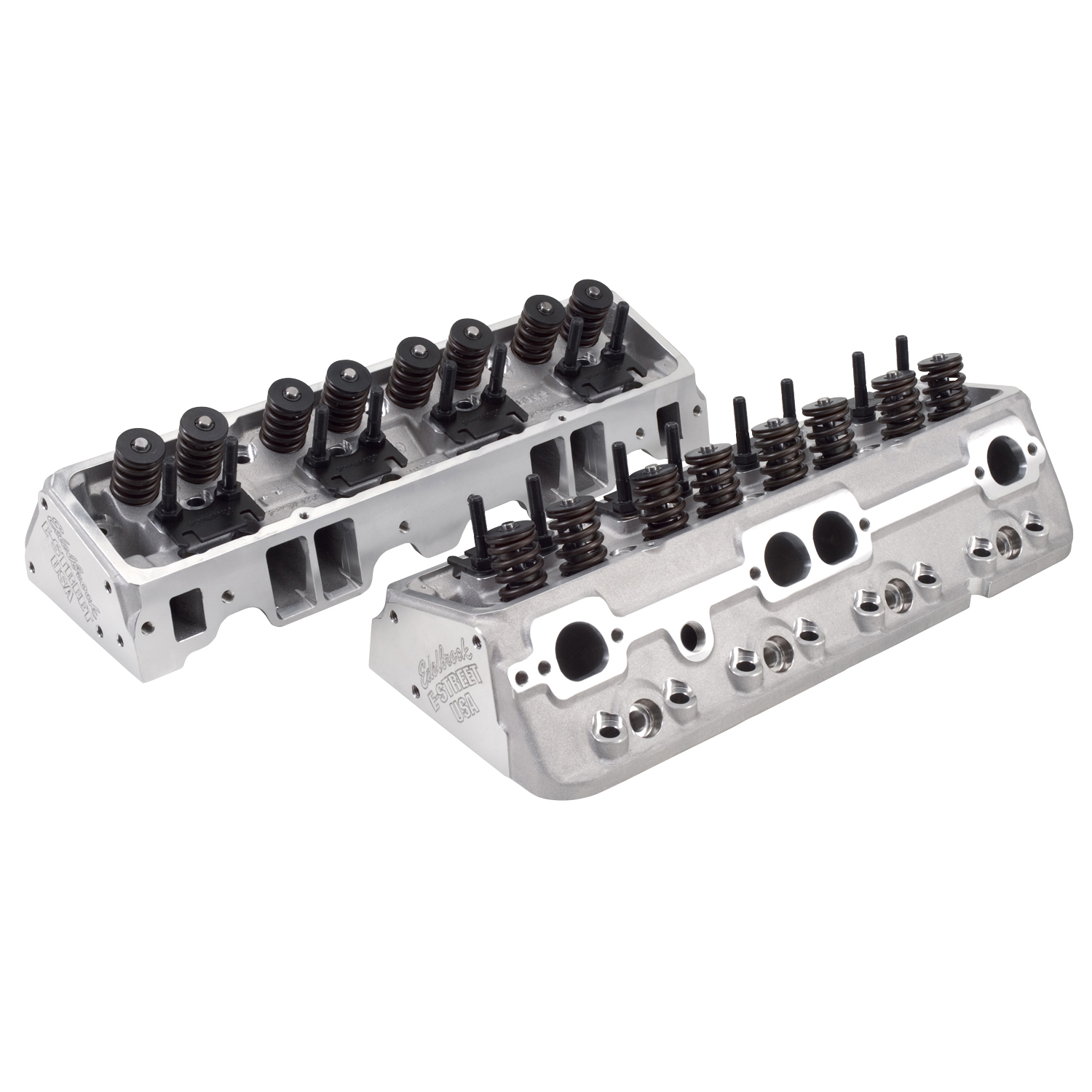 (image for) Small-Block Chevy E-Street Cylinder Heads 64cc 1 PAIR