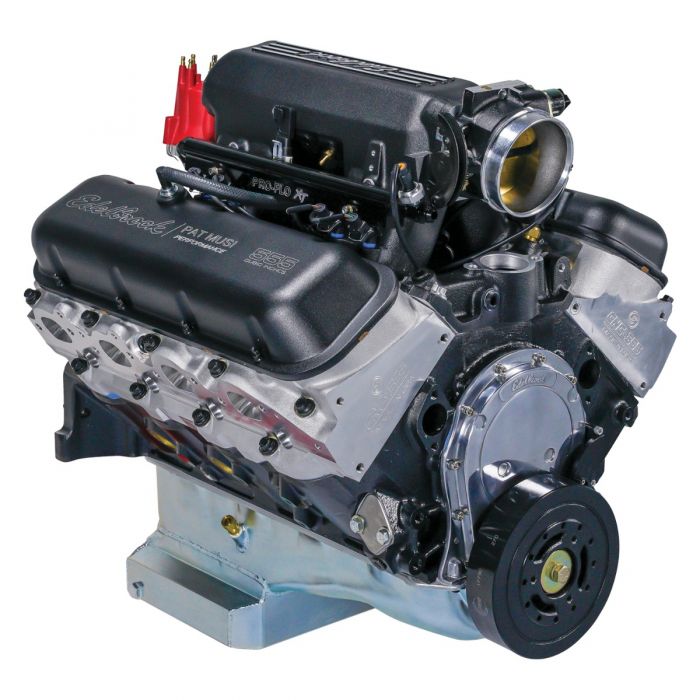 (image for) Edelbrock/Musi 555 Pro-Flo 4 XT EFI Big-Block Chevy Crate Engine - Click Image to Close