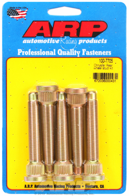 (image for) #ARP-100-7705 CHRYSLER REAR WHEEL STUD KIT 5PC - Click Image to Close