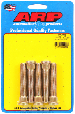 (image for) #ARP-100-7708 LATE MODEL GM M12 X 1.50 WHEEL STUD KIT 5 PC - Click Image to Close