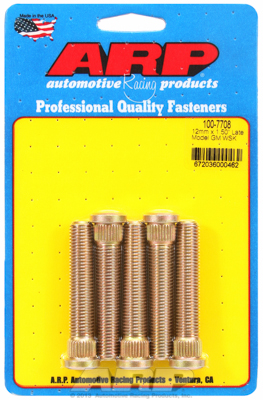 (image for) #ARP-100-7708 LATE MODEL GM M12 X 1.50 WHEEL STUD KIT 5 PC