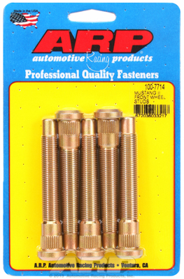 (image for) #ARP-100-7714 MUSTANG 2 1/2-20FRONT WHEEL STUD 5PC - Click Image to Close