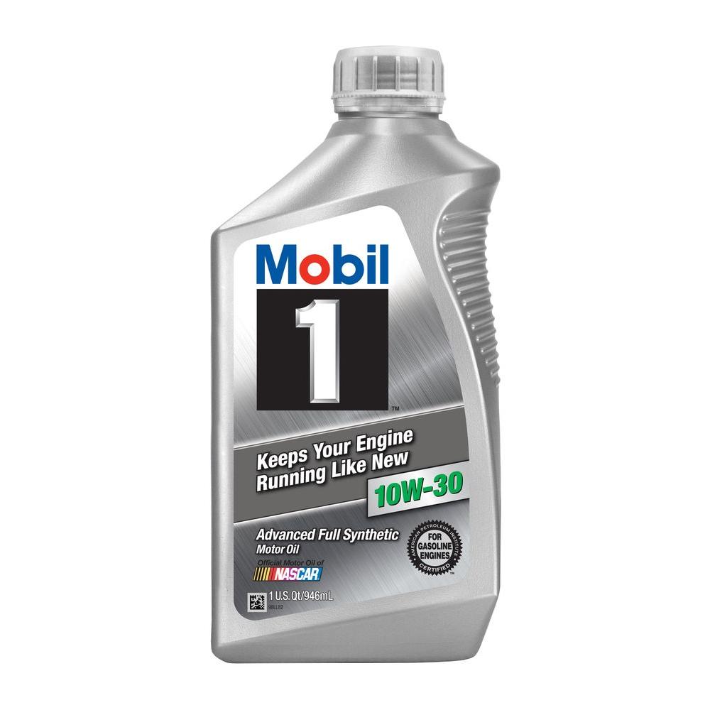(image for) MOBILE 1 Synthetic Engine Oil 10W-30 1QT