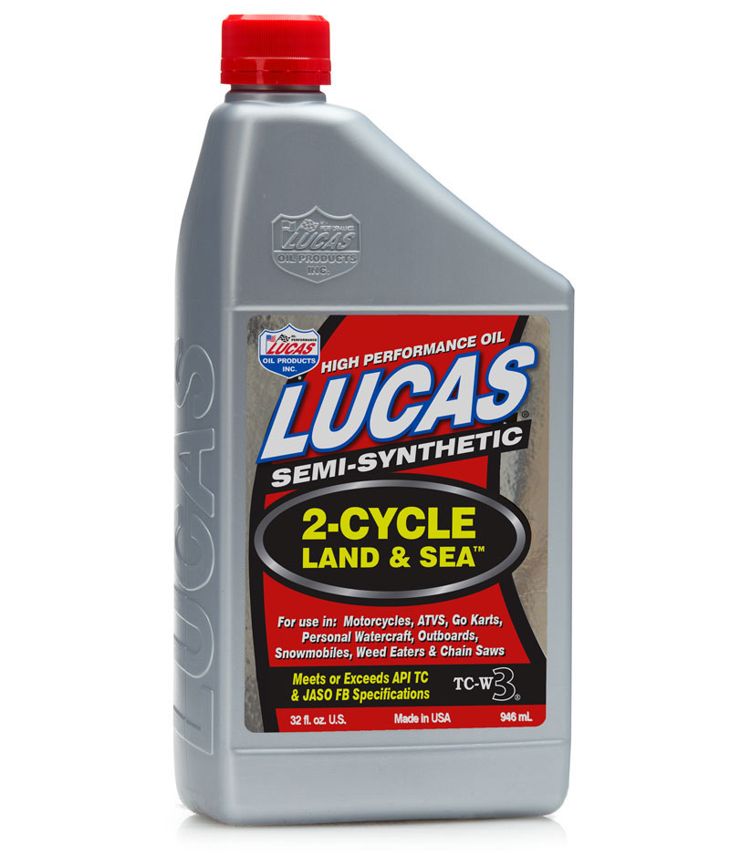 (image for) Lucas 2-Cycle Land & Sea Oil TC-W3 1 QUART