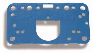 (image for) Metering Block Gaskets, Blue, Rubber, Non-Stick, Pair - Click Image to Close