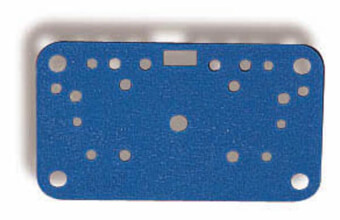 (image for) Metering Block Gaskets, Blue, Rubber, Non-Stick, Pair - Click Image to Close