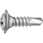 (image for) #8 X 5/8 SEMS TECH SCREW CHROME 6PC - Click Image to Close