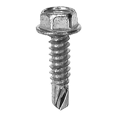 (image for) #14 X 1 HEX TEKS ZINC 5PC - Click Image to Close