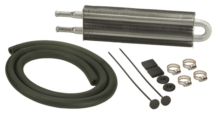 (image for) 2 Pass 9" Dyno-Cool Series 6000 Aluminum Power Steering Kit