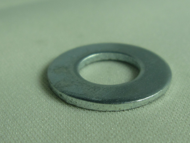 (image for) METRIC FLAT WASHER CLEAR ZINC - Click Image to Close