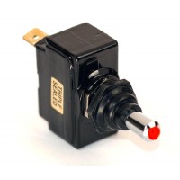 (image for) #13-145 OFF-ON ILLUM RED TIP SWITCH TRIPLE SEALED 12V 15AMP - Click Image to Close
