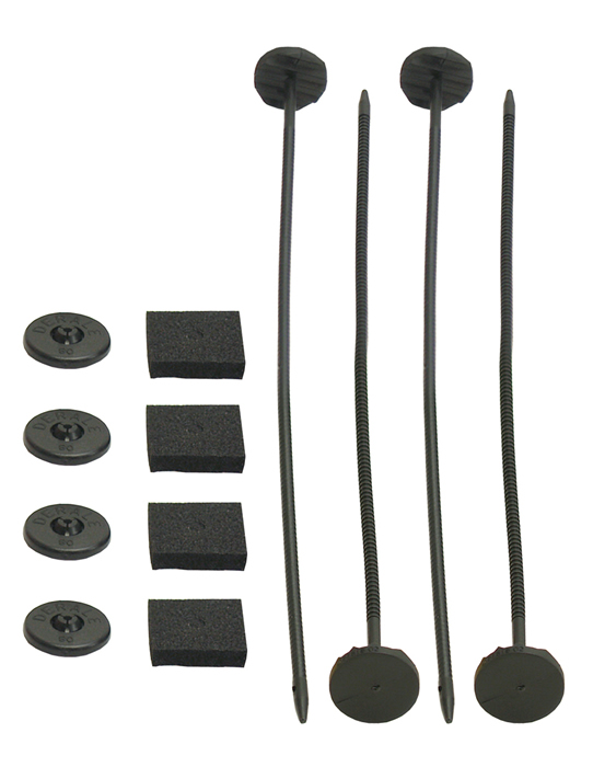 (image for) #DP13001 INSTA MOUNT RODS/PADS PLASTIC 4PC