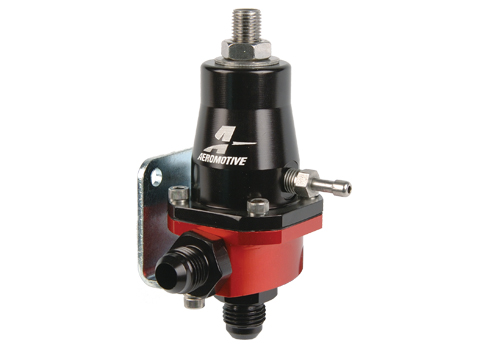 (image for) COMPACT EFI REGULATOR, BILLET , ADJUSTABLE, EFI,(1)AN-6 MALE INL - Click Image to Close