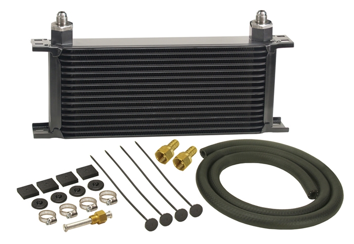 (image for) #DP13402 16-ROW STACKED PLATE TRANS COOLER KIT, -6AN