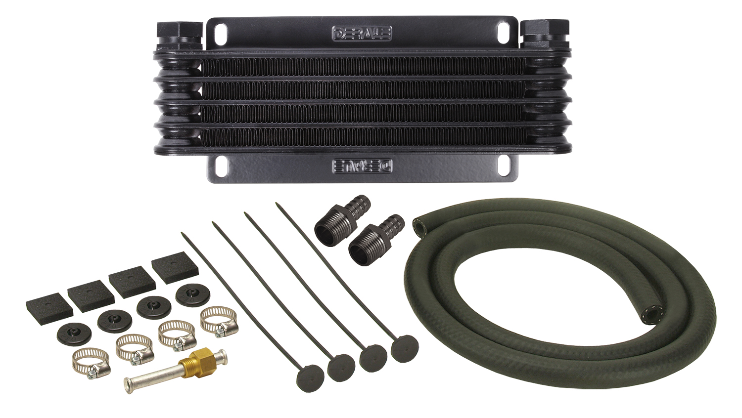 (image for) DERALE 5 Row Series 9000 Plate & Fin Transmission Cooler Kit
