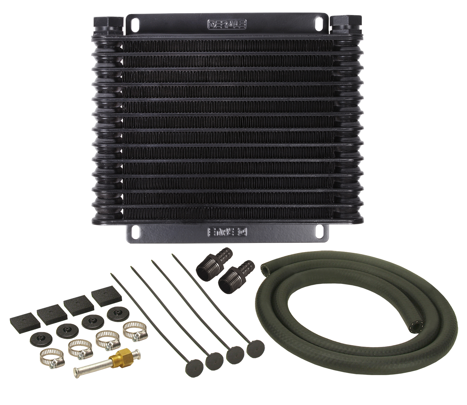 (image for) DERALE 13 Row Series 9000 Plate & Fin Transmission Cooler Kit - Click Image to Close