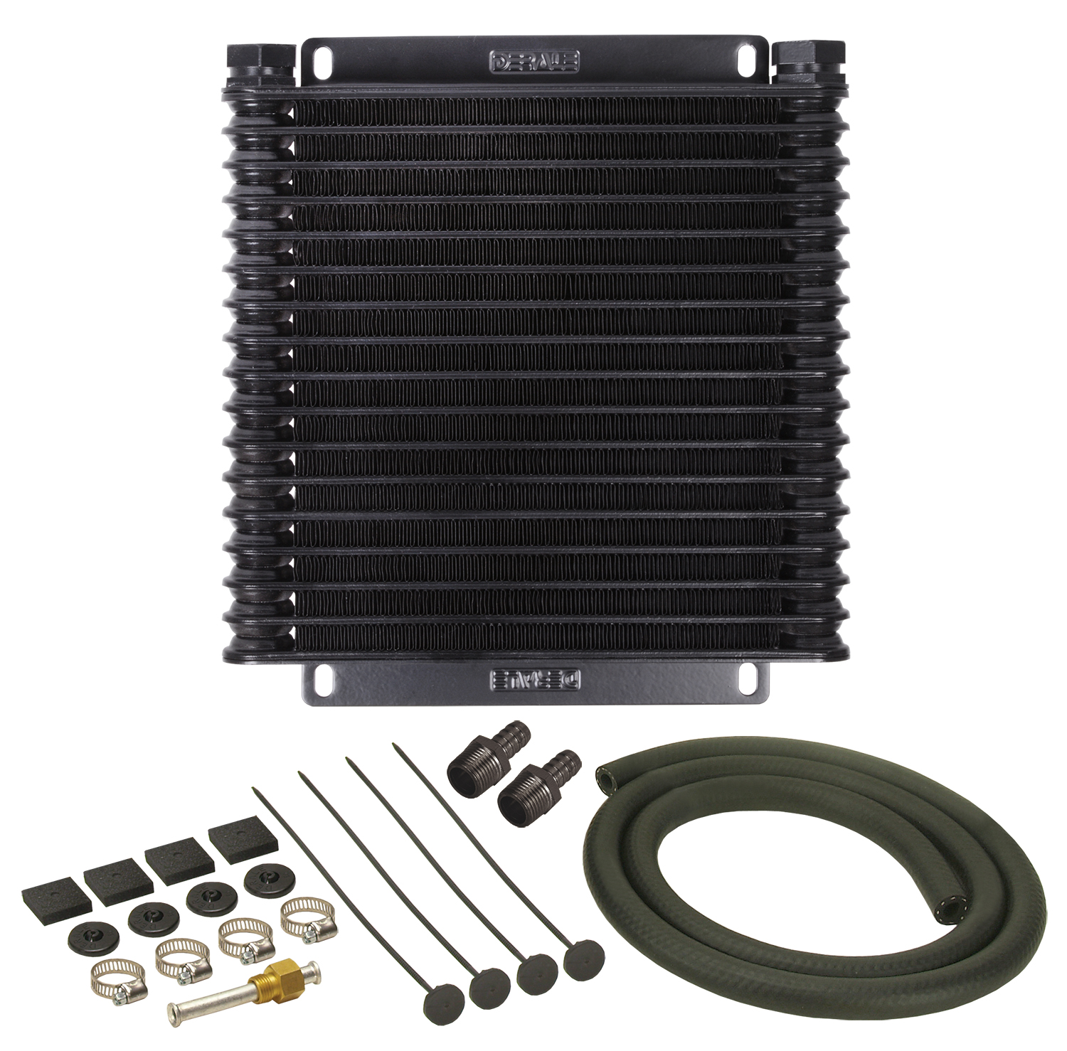 (image for) DERALE 17 Row Series 9000 Plate & Fin Transmission Cooler Ki