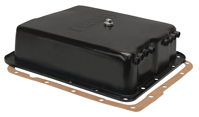 (image for) #DP14204 BLACK TRANS PAN, GM700R4, 4L60, 4L60E