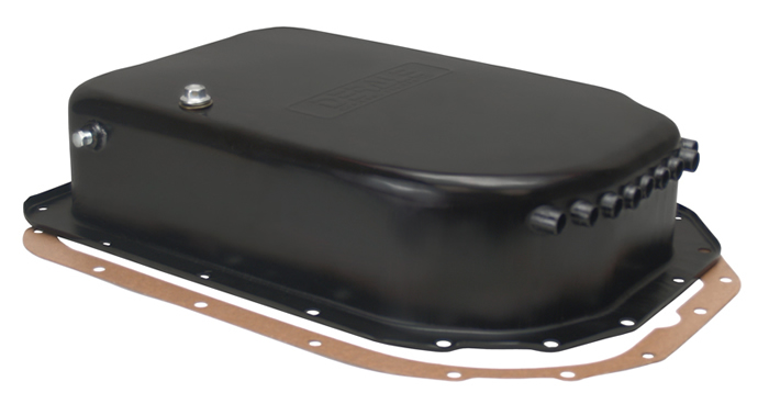 (image for) #DP14207 BLACK TRANS PAN, GM 4L80, 4L80E