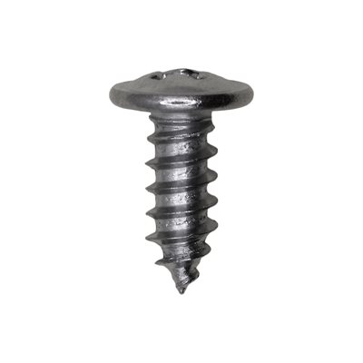 (image for) #8 X 7/16 GM WHEEL MOULDING SCREW CHROME - Click Image to Close