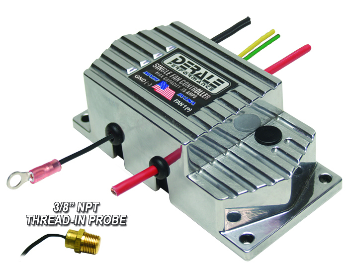 (image for) #DP16779 HIGH AMP SINGLE ADJ FAN CONTROL T-STAT, THREAD-IN PROBE