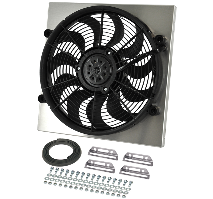 (image for) #DP16818 18" RAD Fan/Aluminum Shroud Assembly - Click Image to Close