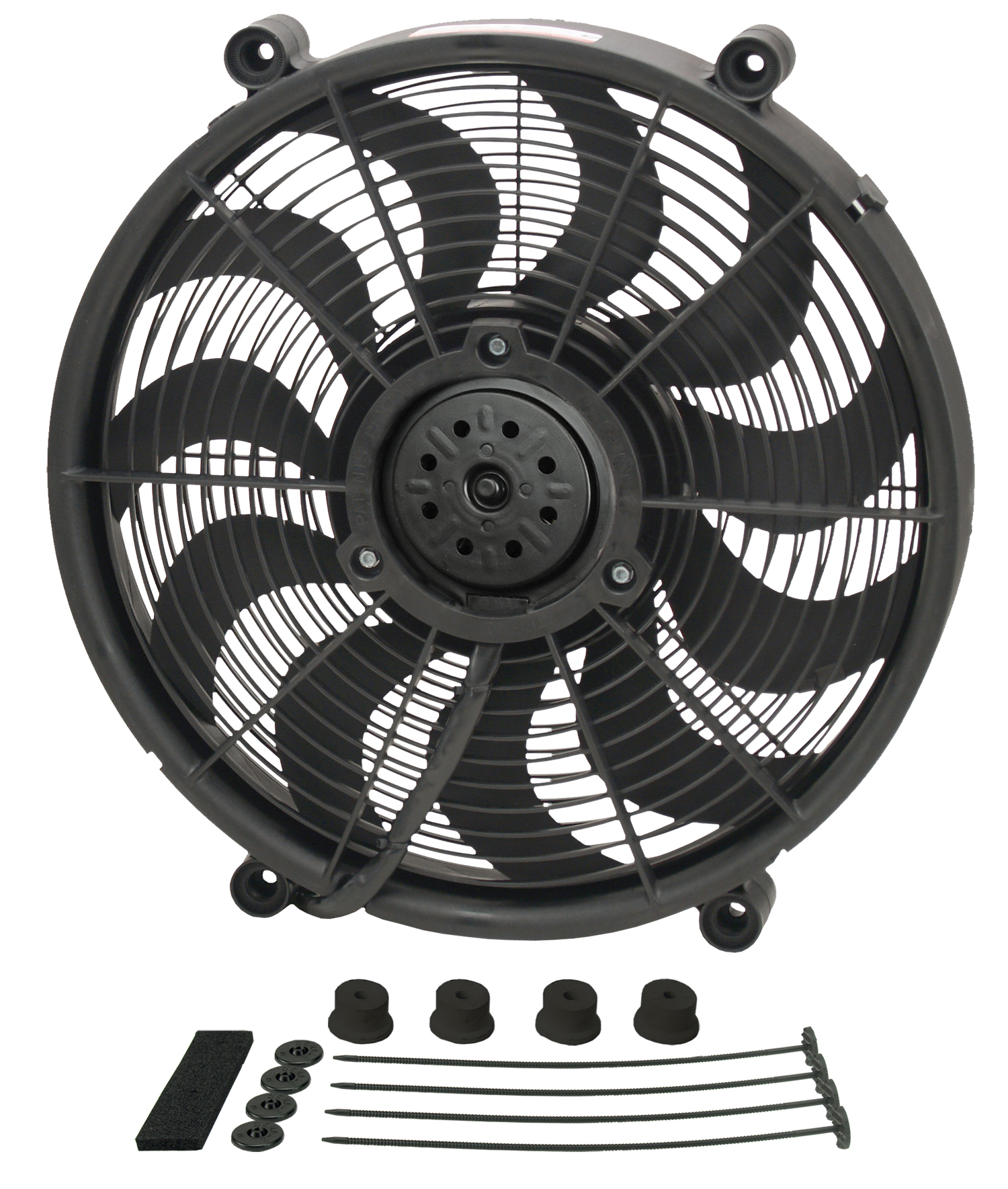 (image for) Derale 16917 High-Output Single RAD Fans - Click Image to Close