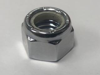 (image for) #GW17536 4/40 nylon locknut chrome