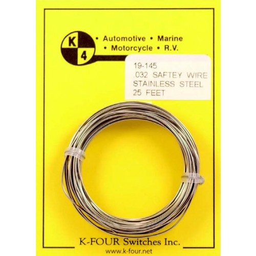 (image for) .32 STAINLESS SAFETY WIRE 25FT