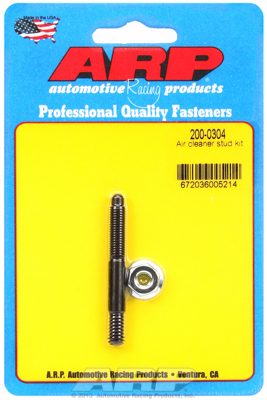 (image for) #ARP-200-0304 AIR CLEANER STUD 1/4 X 2.225 BLACK - Click Image to Close