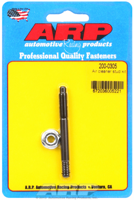 (image for) #ARP-200-0305 AIR CLEANER STUD 1/4 X 2.700 BLACK - Click Image to Close
