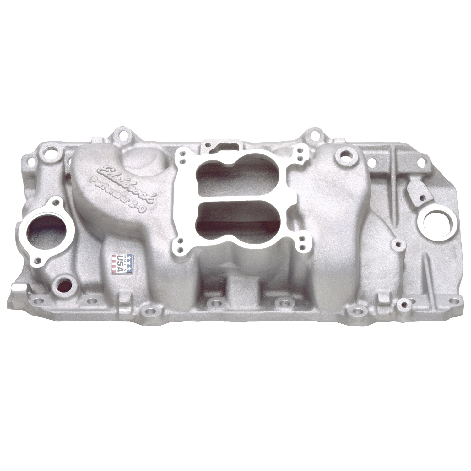 (image for) Performer 2-O Intake Manifold for 1965-90 Big-Block Chevy w/Oval Port Heads