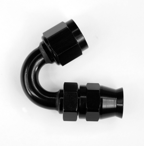 (image for) -6 150 DEG PTFE BLACK FITTING