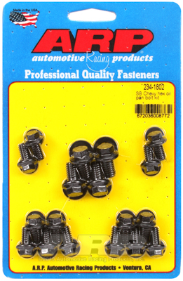 (image for) #ARP234-1802 SB Chevy hex oil pan bolt kit - Click Image to Close