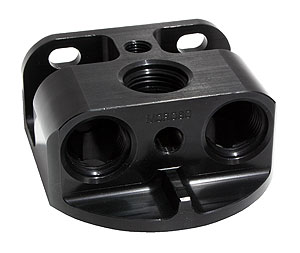 (image for) #MOR23764 Moroso Remote Filter Mount Front Port Style