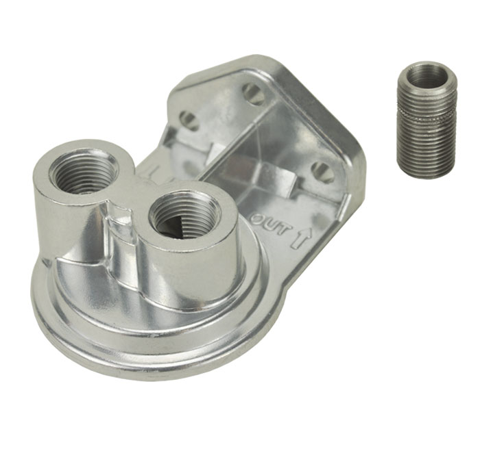 (image for) #DP25708 Single Ports Up 1/2" NPT Filter Mount - Click Image to Close