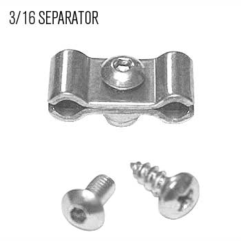 (image for) 3/16 X 3/16 SEPARATORS 4PC - Click Image to Close