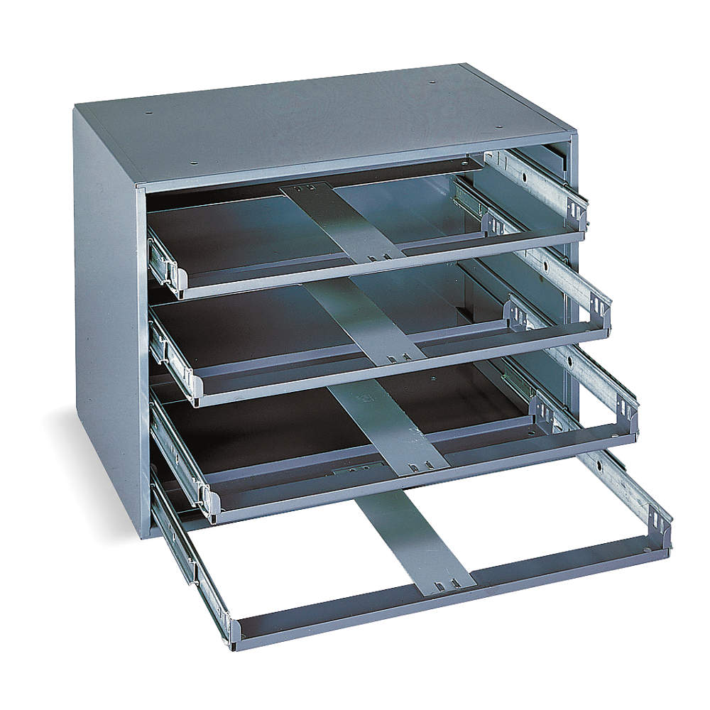(image for) 4 DRAWER SLIDE RACK W 20 1/4 x H 15 x D 12 1/2 BEARING GLIDES - Click Image to Close