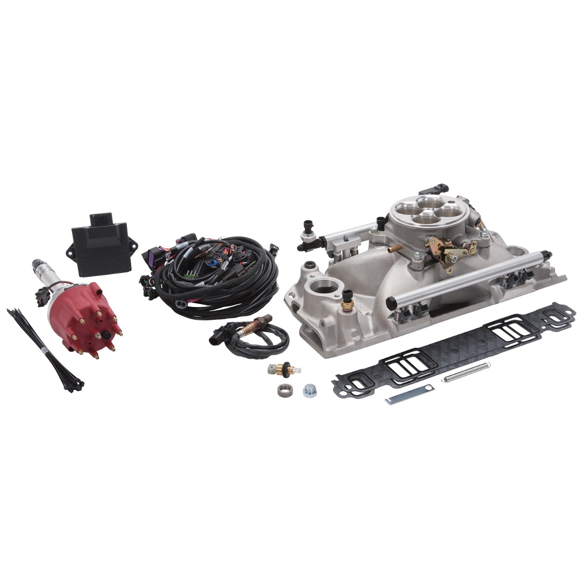 (image for) Pro-Flo 4 EFI Traditional 4150-Style Kit #35770 1986 & Earlier Chevy Small-Block