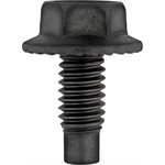 (image for) 5/16-18 X 3/4 HEX WASHER HEAD BLACK 1/2 HEX , 13/16 WASHER HEAD 5pc - Click Image to Close