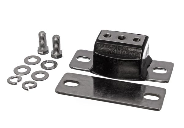 (image for) Transmission Mount; Black; Chrome Finish; Performance Polyurethane; - Click Image to Close