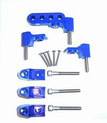 (image for) #T42761 BRACKET , HORIZONTAL BLUE 4PC