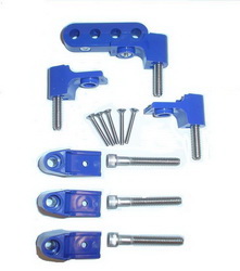 (image for) #T42762 B/B BRACKET , HORIZONTAL BLUE 6PC