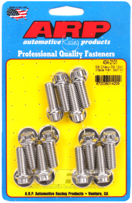 (image for) #ARP-434-2101 SB Chevy SS 12pt intake manifold bolt kit