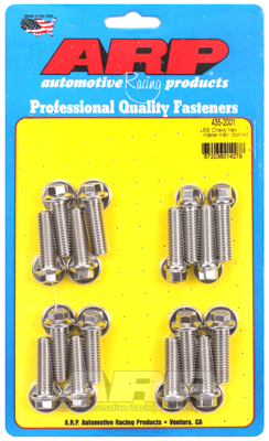 (image for) #ARP-435-2001 BB Chevy hex intake manifold bolt kit - Click Image to Close