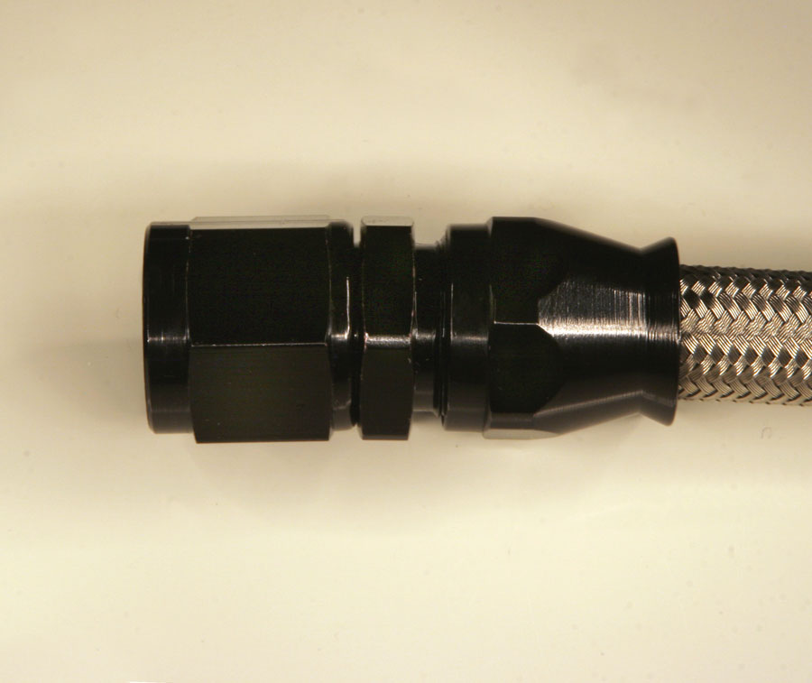 (image for) -6 STR PTFE BLACK FITTING