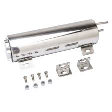 (image for) #R6076 ALUMINUM 3" X 10" OVERFLOW TANK WITH MOUNTING BRACKET - Click Image to Close