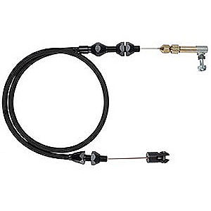 (image for) XTC-1000HT36 Throttle Cable, Black Jacket, Braided SS Cable, 36. - Click Image to Close
